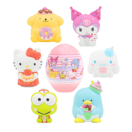 Hamee Sanrio Hello Kitty and Friends Cute Water Filled Surprise Capsule Squishy Toy [Series 2] [Birthday Gift Bag, Party Favor, Gift Basket Filler, Stress Relief Toy] - 1 Pc. (Mystery - Blind Capsule)