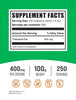 bulksupplements.com theobromine powder - theobromine supplement, nootropic supplement - brain & energy support, gluten free - 400mg per servings, 250 servings, 100g (3.5 oz) (expiry -7/31/2026)
