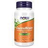 NOW Supplements, CurcuBrain 400 mg with Longvida® Optimized Curcumin, 50 Veg Capsules