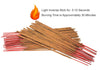 Sandalwood & Nag Champa Incense - Premium Hand Rolled Incense Sticks. Great for Aroma, Meditation, Spiritual Cleansing. (90-100 Sticks Pack)