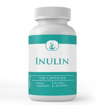 Pure Original Ingredients Inulin, (100 Capsules) Always Pure, No Additives Or Fillers, Lab Verified