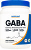 Nutricost Pure GABA 500G Powder (Gamma Aminobutyric Acid) (500 grams/1.1 pounds) (Expiry 4/01/2027)