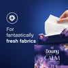 Downy Infusions Dryer Sheets Laundry Fabric Softener, Calm, Lavender & Vanilla Bean, 105 count