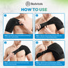 BODVITALS Shoulder Support Brace Shoulder Brace With Pressure Pad For Men Women, Adjustable Fit Sleeve Wrap, Shoulder Compression Right/Left