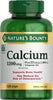 Nature's Bounty Calcium Carbonate & Vitamin D, Supports Immune Health & Bone Health, 1200mg Calcium & 1000IU Vitamin D3, 120 Softgels