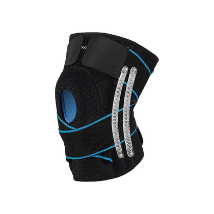 BODVITALS Knee Brace for Women & Men | Adjustable Knee Brace for Women | Knee Compression Sleeve for Knee Pain Relief | Knee Brace with Side Stabilizers | Knee Support for Weightlifting