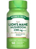 Lions Mane Mushroom Supplement | 2100mg | 50 Capsules | Plus BioPerine | Vegetarian, Non GMO & Gluten Free | by Nature's Truth