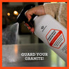 TriNova Granite Sealer & Protector - Best Stone Polish, Protectant & Care Product - Easy Maintenance for Clean Countertop Surface, Marble, Tile - No Streaks, Stains, Haze, or Spots - 18 fl oz