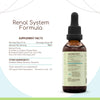 HerbEra Renal System Formula A60 Alcohol Extract Tincture, Concentrated Liquid Drops: Cranberry, Corn Silk, Uva Ursi Leaf, Moringa Leaf, Oregon Grape Root. Wildcrafted Bromelain Stem and Fruit. 2 Oz