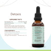 Detoxis A60 Alcohol Extract Tincture: Burdock Root, Cilantro Leaf, Dandelion Leaf and Root, Turmeric, Oregon Grape, Cascara Sagrada Bark; Wildcrafted: Prickly Ash Bark. Detox Formula 2 Fl Oz