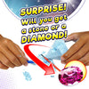 JA-RU Real Diamond Mine Gemstone Dig Kit (2 Packs) Mystery Rock, Minerals, and Gems for Kids | Break Your Own Geodes and a Chance to Get 1 Real Diamond | Party Favors for Kids Goodie Bags. 4630-2s