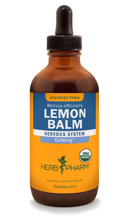 Herb Pharm Lemon Balm Alchol Free 4 fl oz Liquid