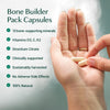 AlgaeCal - Bone Builder Pack for Bone Density Increase, Clinically Supported Plant Based Calcium Supplement & Strontium, Vitamins K2 (100mg), D3 (1600 IU), Magnesium & 16 nutrients for Bone Health