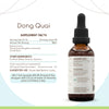 Dong Quai A60 Alcohol Herbal Extract Tincture, Super-Concentrated Dong quai (Angelica sinensis) Dried Root (2 fl oz)