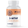 Vimergy 5-MTHF, 60 Servings - Highly Absorbable Capsules - Supports Brain Health & Cognitive Function - Healthy Mood Support Supplement* - Non-GMO, Gluten-Free, Vegan & Paleo Friendly (60 Count)