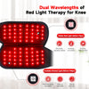 Red Light Therapy for Knee, Infrared Light Therapy Belt with 660nm Red Light and 850nm Red and Infrared Light Therapy Wrap Belt for Joint Pain Relief