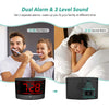 ANJANK Extra Loud Alarm Clock with Wireless Bed Shaker, Vibrating Dual Alarm for Heavy Sleepers, Deaf and Hearing-impaired, Adjustable Volume/Dimmer/Wake up Mode, USB Charger Port