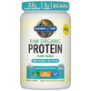 Organic Vegan Unflavored Protein Powder - Garden of Life - 22g Complete Plant Based Raw Protein & BCAAs Plus Probiotics & Digestive Enzymes for Easy Digestion, Non-GMO Gluten-Free Lactose Free 1.2 LB