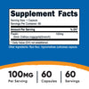 Nutricost Fisetin Capsules 100mg, 60 Capsules - Natural Polyphenol Antioxidant - Non-GMO, Gluten Free, and Vegan Friendly Supplement