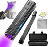 Wood's Lamp pet cat, dog Wood's Black light Flashlight cat Ringworm Detector,Doctor Pet Urine Detector,for Analyzing Skin Dog Cat Care Bed Bug Inspect.