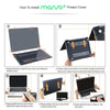 MOSISO Compatible with MacBook Air 13 inch Case 2022 2021 2020 2019 2018 Release A2337 M1 A2179 A1932 Retina Display with Touch ID, Plastic Hard Shell Case & Keyboard Cover Skin, Midnight Green