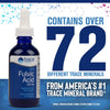 Trace Minerals | Liquid Ionic Fulvic Acid | 250 mg | Normal Gut and Digestion Function | Powered by Concentrace Ionic Trace Minerals | 60 Servings, 2 fl oz