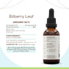 Bilberry Leaf B60 Alcohol-Free Herbal Extract Tincture, Super-Concentrated Made with Bilberry (Vaccinium Myrtillus) Dried Leaf 2 fl oz