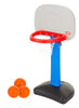 Little Tikes Easy Score Basketball Set, Blue, 3 Balls - Amazon Exclusive, 23.75 x 22 x 61 inches