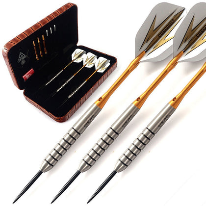 CUESOUL 19 Grams Tungsten Steel Tip Darts Set 90% Tungsten