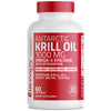 Bronson Antarctic Krill Oil 1000 mg with Omega-3s EPA, DHA, Astaxanthin and Phospholipids 60 Softgels