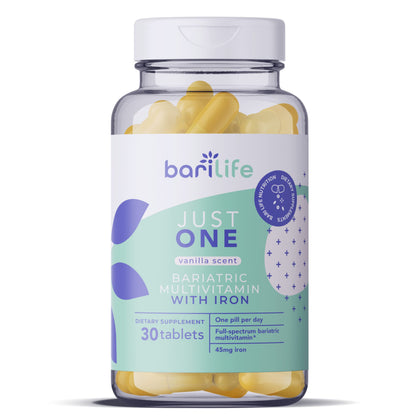 Just One - Once Daily Bariatric Multivitamin with Iron (30)