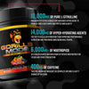 Gorilla Mode Pre Workout - Massive Pumps · Laser Focus · Energy · Power - L-Citrulline, Creatine, L-Tyrosine, Betaine, Hydroprime®, Alpha-GPC, 400mg Caffeine, Huperzine A - 796g (Orange Rush)