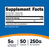 Nutricost L-Glutamine Powder 250 Grams (Expiry 3/01/2027)