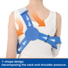 Willcom Arm Sling for Shoulder Injury with Waist Strap - Immobilizer Brace Support for Sleeping, Rotator Cuff Surgery (Mesh Version, Right, Small)