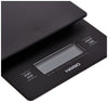 Hario V60 Drip Coffee Scale and Timer, Black