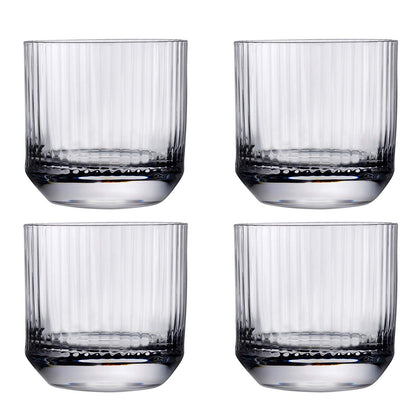 Nude Glass Big Top Set of 4 Whiskey SOF Glasses Lead-Free Crystal (Set of 4)