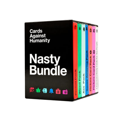 Cards Against Humanity: Nasty Bundle  6 Nasty Themed Packs + 10 All-New Cards