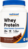 Nutricost Whey Protein Concentrate (1.5 Pounds, Chocolate) - 25 Grams of Protein Per Serving