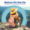 Boiron Gasalia On The Go for Relief from Gas Pressure, Abdominal Pain, Bloating, and Discomfort - 2 Count (160 Pellets)