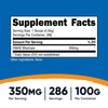 Nutricost Pure DMAE-Bitartrate Powder 100 Grams