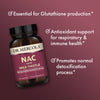 Dr. Mercola NAC with Milk Thistle, 30 Servings (60 Capsules), 500 mg N-Acetyl-Cysteine Per Serving, Dietary Supplement, Supports Normal Detoxification Processes, Non-GMO