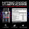 Extra Strength Nitric Oxide Supplement L Arginine 3X Strength - Citrulline Malate, AAKG, Beta Alanine - Premium Muscle Supporting Nitric Oxide Booster for Strength & Energy Supplements - 60 Capsules