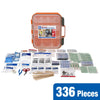 336 Piece First Aid Kit, Plastic Case