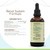 HerbEra Renal System Formula A120 Alcohol Extract Tincture, Concentrated Liquid Drops: Cranberry, Corn Silk, Uva Ursi Leaf, Moringa Leaf, Oregon Grape Root. Wildcrafted Bromelain Stem and Fruit. 4 Oz