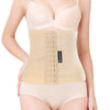 BODIVITALS Postpartum Waist Trainer | Waist Trainer for Women | Body Shaper Tummy Control | Women Waist Trainer Corset | Postpartum Belly Wrap | Tummy Tucker Post Pregnancy Recovery Belt (2XL, Beige)