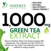 Green Tea Extract Capsules 1000mg 98% Standardized EGCG - 3X Strength for Natural Energy - Heart Support with Polyphenols - Gentle Caffeine - 240 Capsules