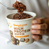 Bootylicious | High-Protein Muffin | 25g Protein, 7g Net Carbs, 2.32-2.75oz Cup, 12-Pack (Chocolate Peanut Butter)