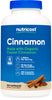 Nutricost Organic Cinnamon (Ceylon Cinnamon) 1,200mg Serving, 150 Capsules - Gluten Free, Non-GMO