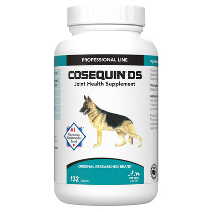 Nutramax Cosequin DS Joint Health Supplement for Dogs - With Glucosamine and Chondroitin, 132 Capsules