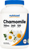 Nutricost Chamomile 750mg, 240 Vegetarian Capsules, 120 Servings - Non-GMO, Gluten Free